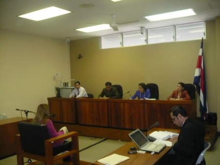 Audiencia en Tribunal Laboral. — en Costa Rica. 